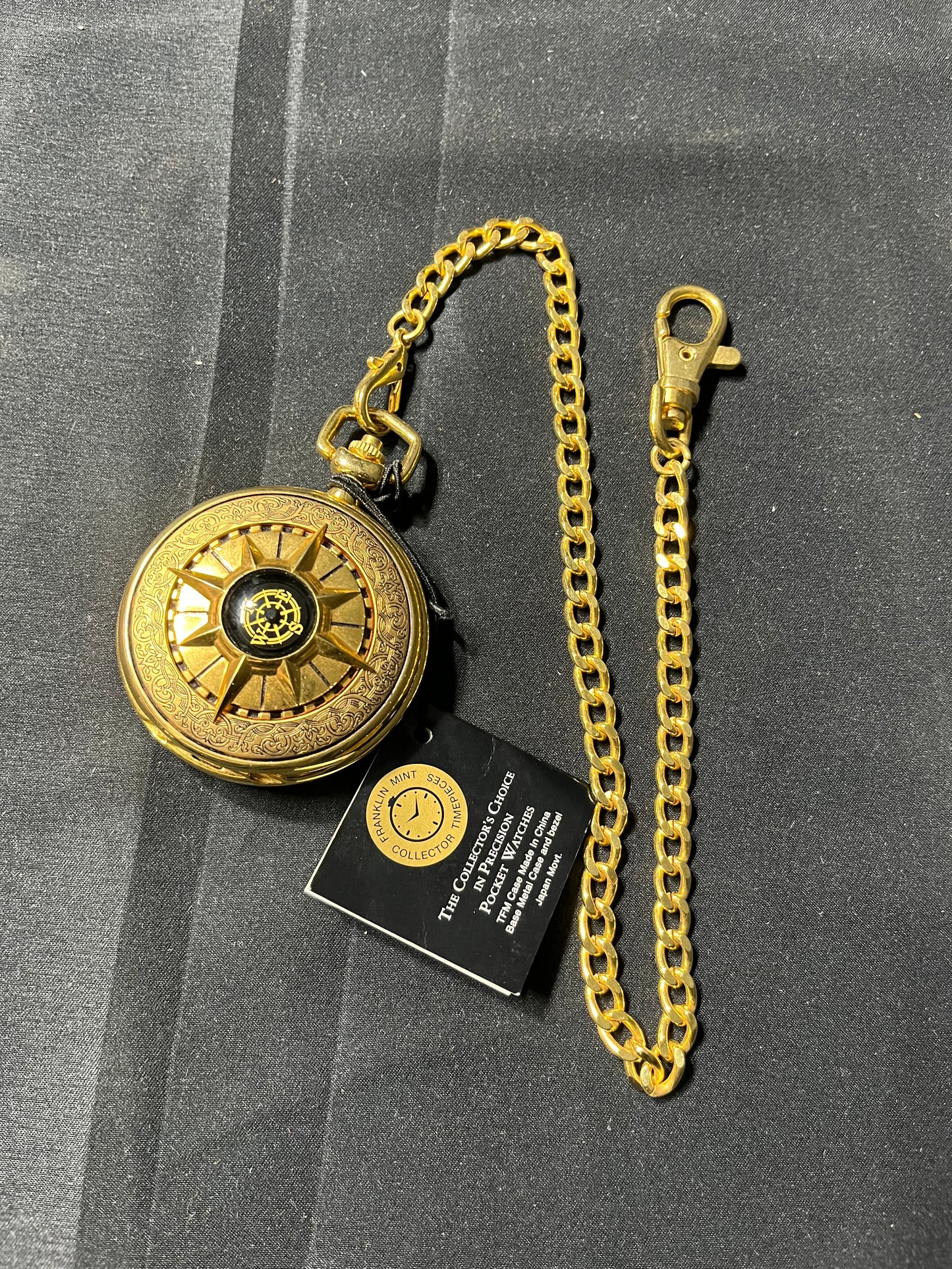 Franklin Mint National Maritime Historical Society Pocket Watch - Cutty Sark