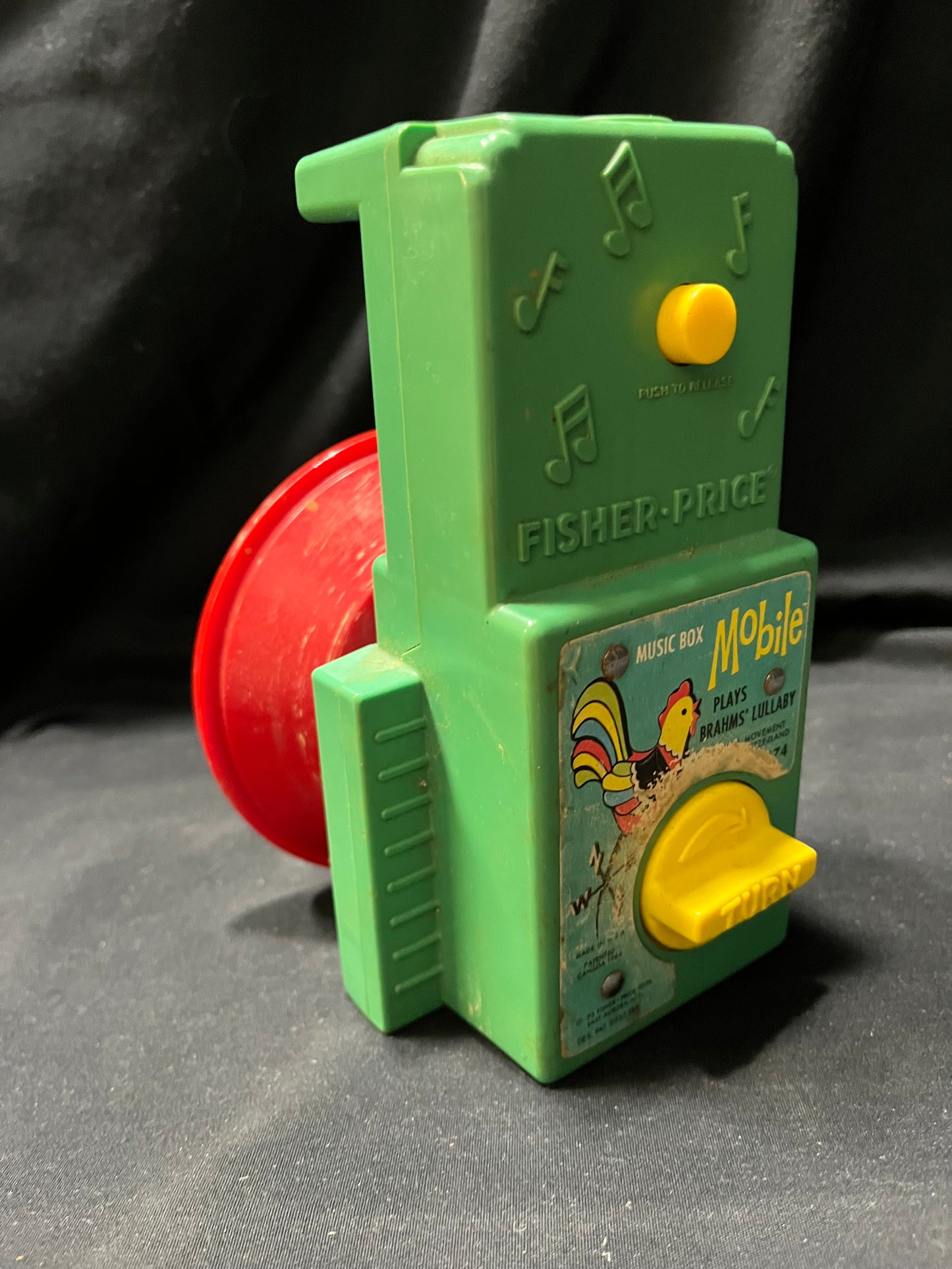 Fisher Price Music Box Mobile 1973 - Music Box ONLY