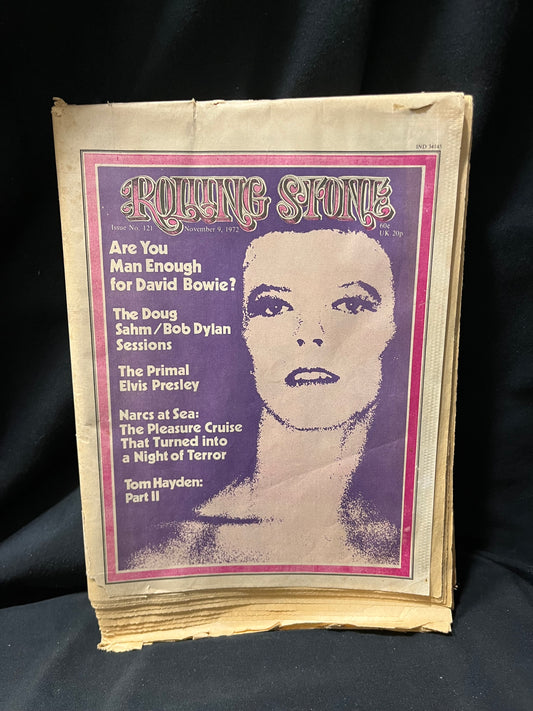 Rolling Stone Magazine November 9 1972 David Bowie Cover