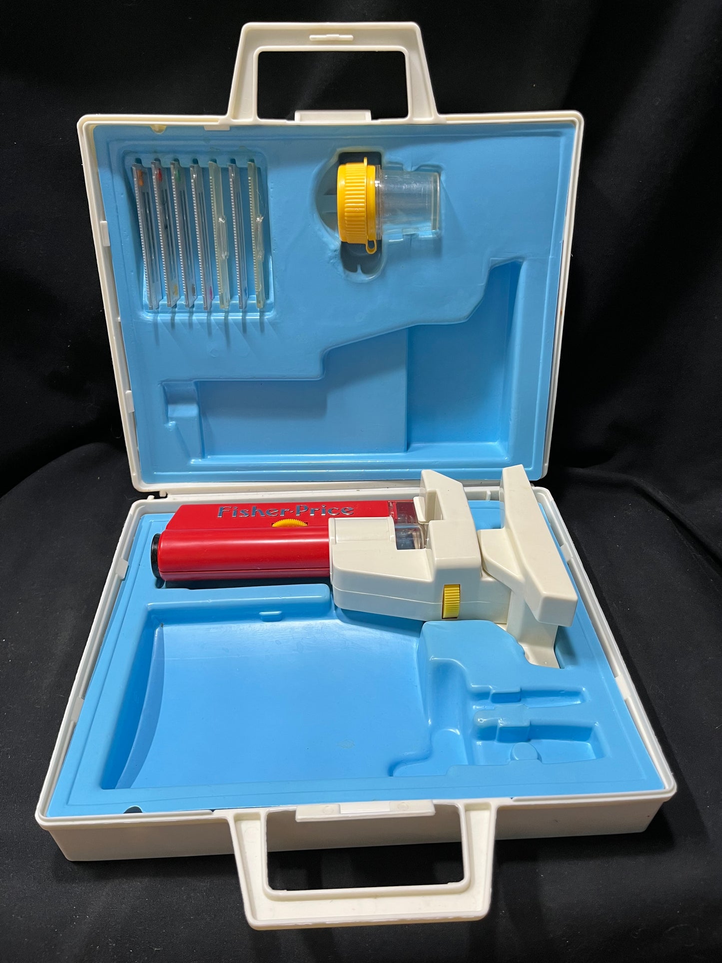Vintage Fisher Price Micro Explorer Set, Microscope Toy, Incomplete