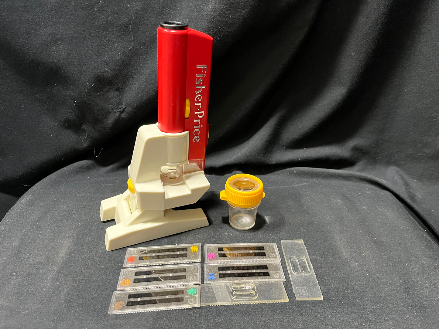 Vintage Fisher Price Micro Explorer Set, Microscope Toy, Incomplete