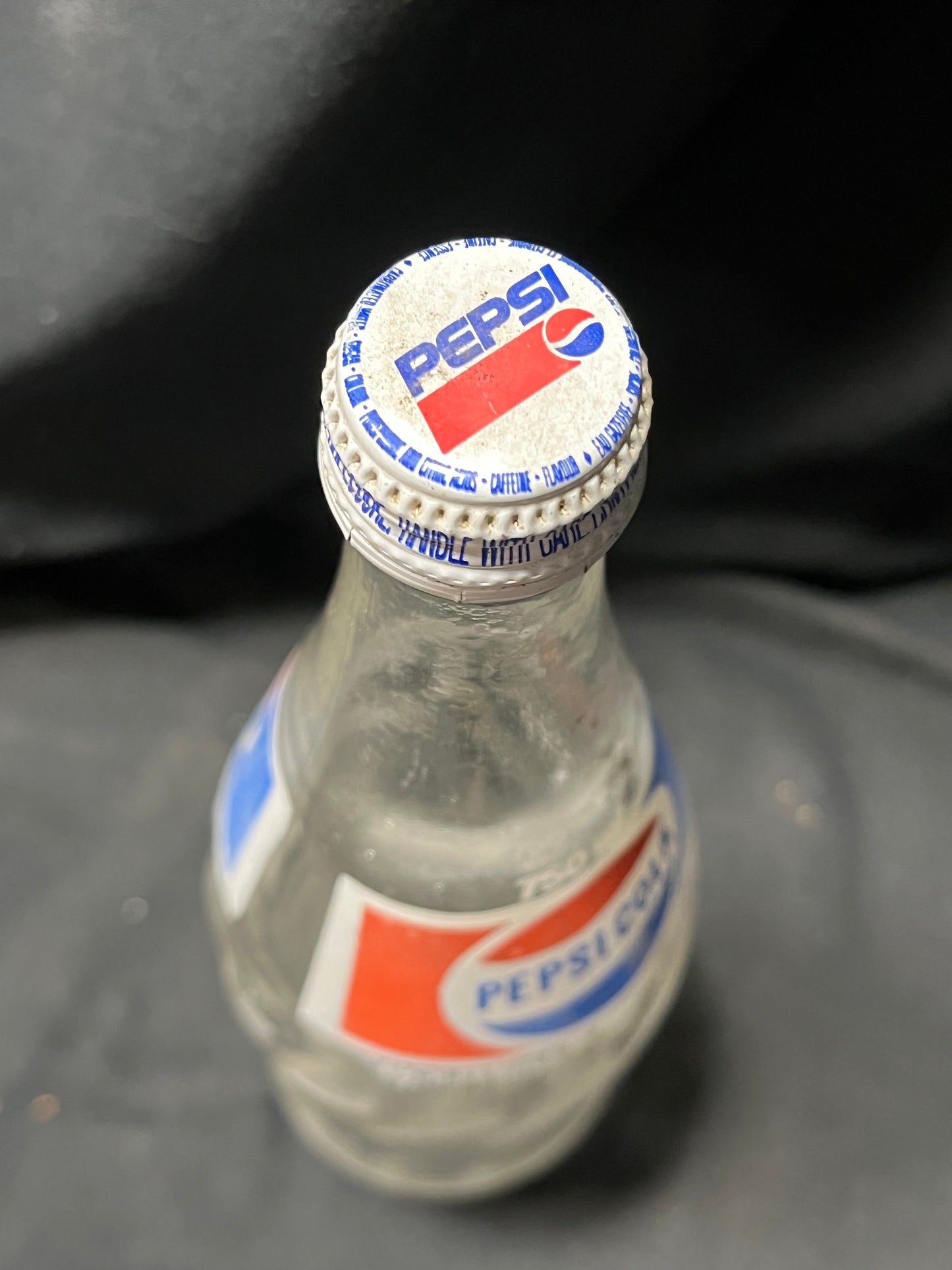 Vintage 750mL Pepsi Bottle, Glass