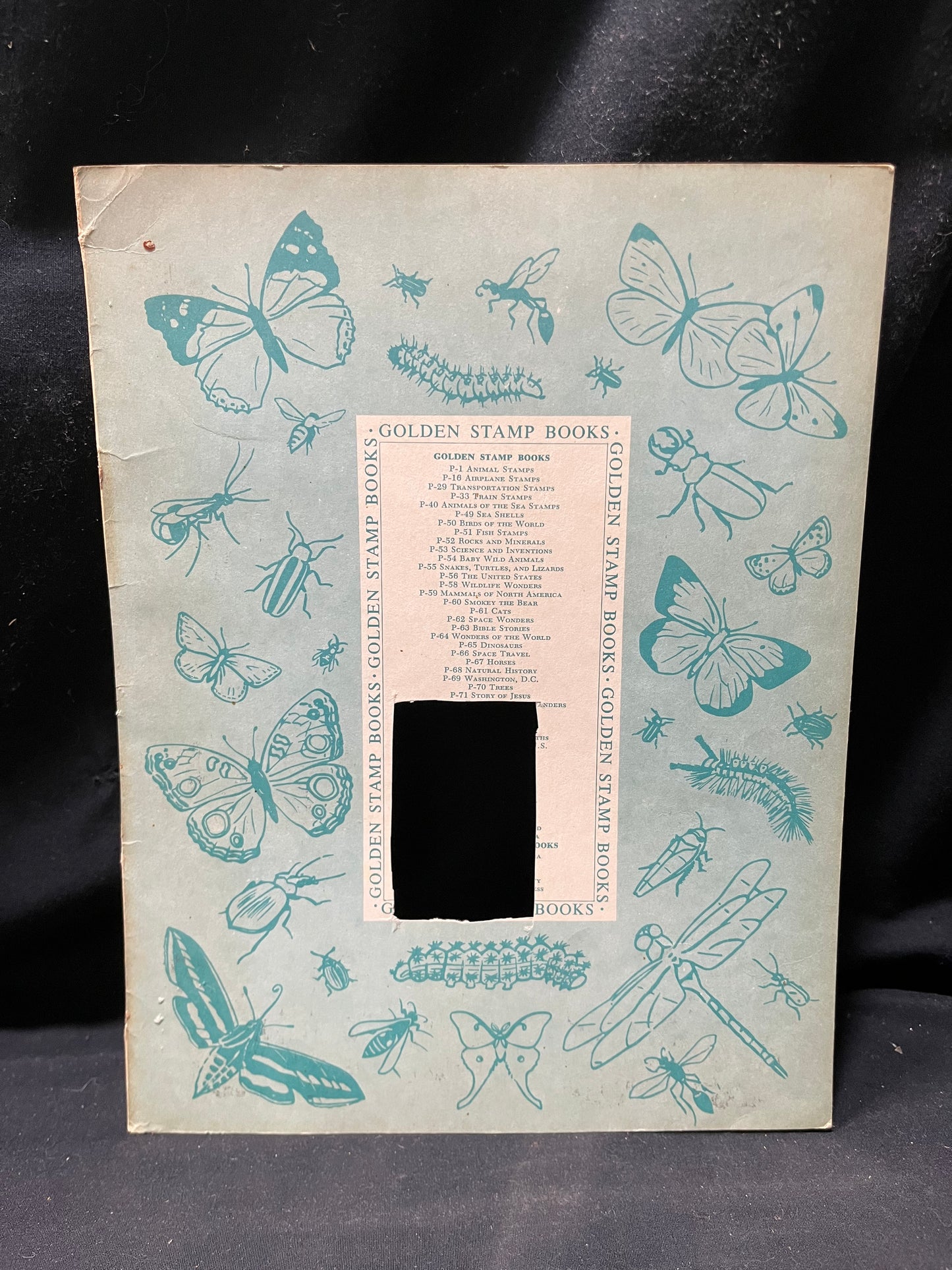 A Golden Stamp Book "Butterflies and Moths"
