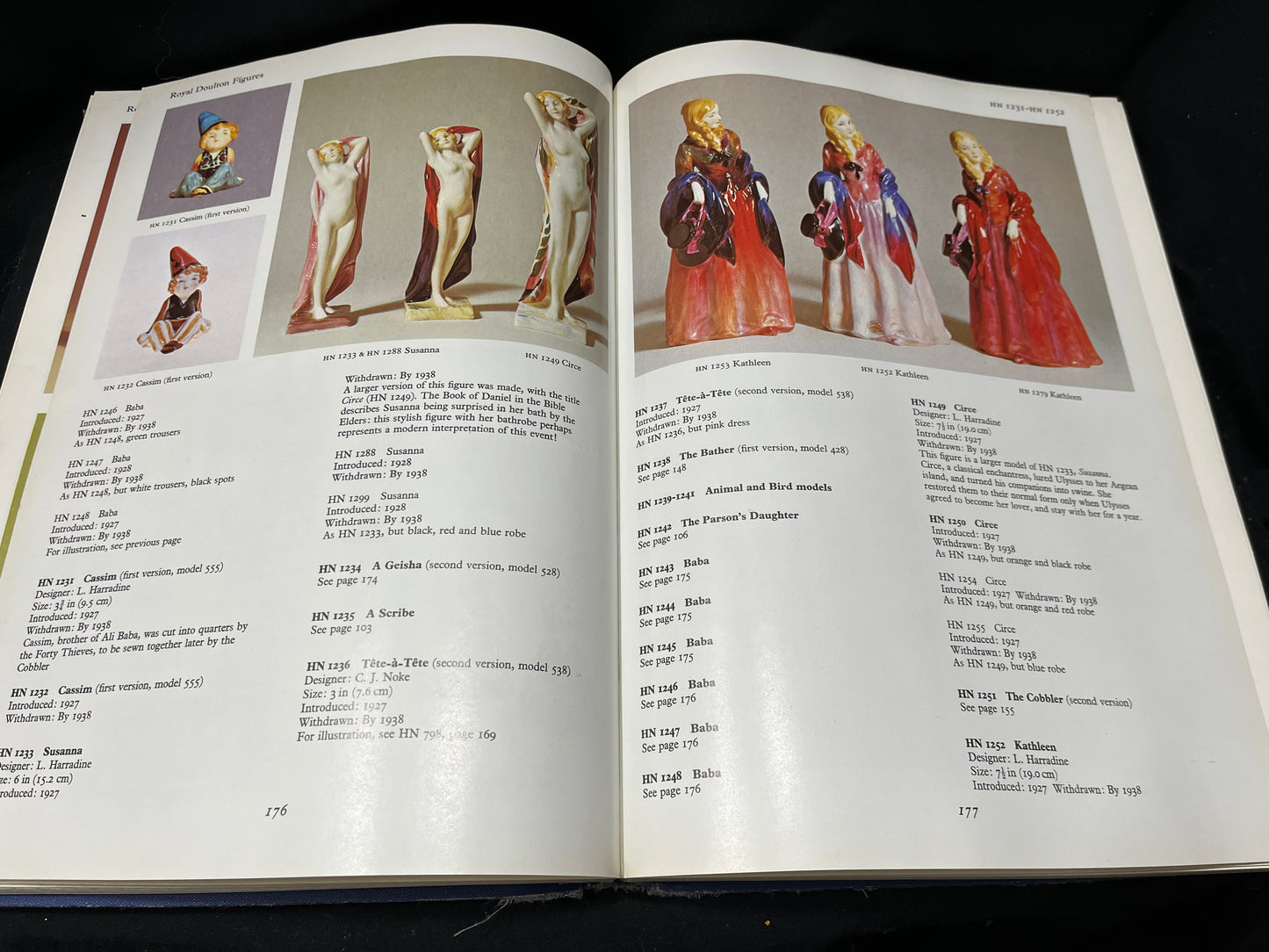 Royal Doulton Figures Book by Eyles and Dennis Hardcover 1978