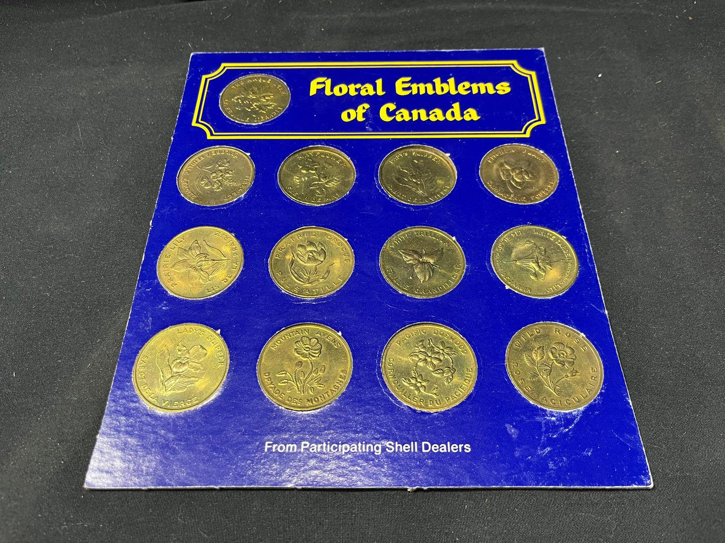 Shell Dealer Promotional Canadian Coin Collection - Incomplete