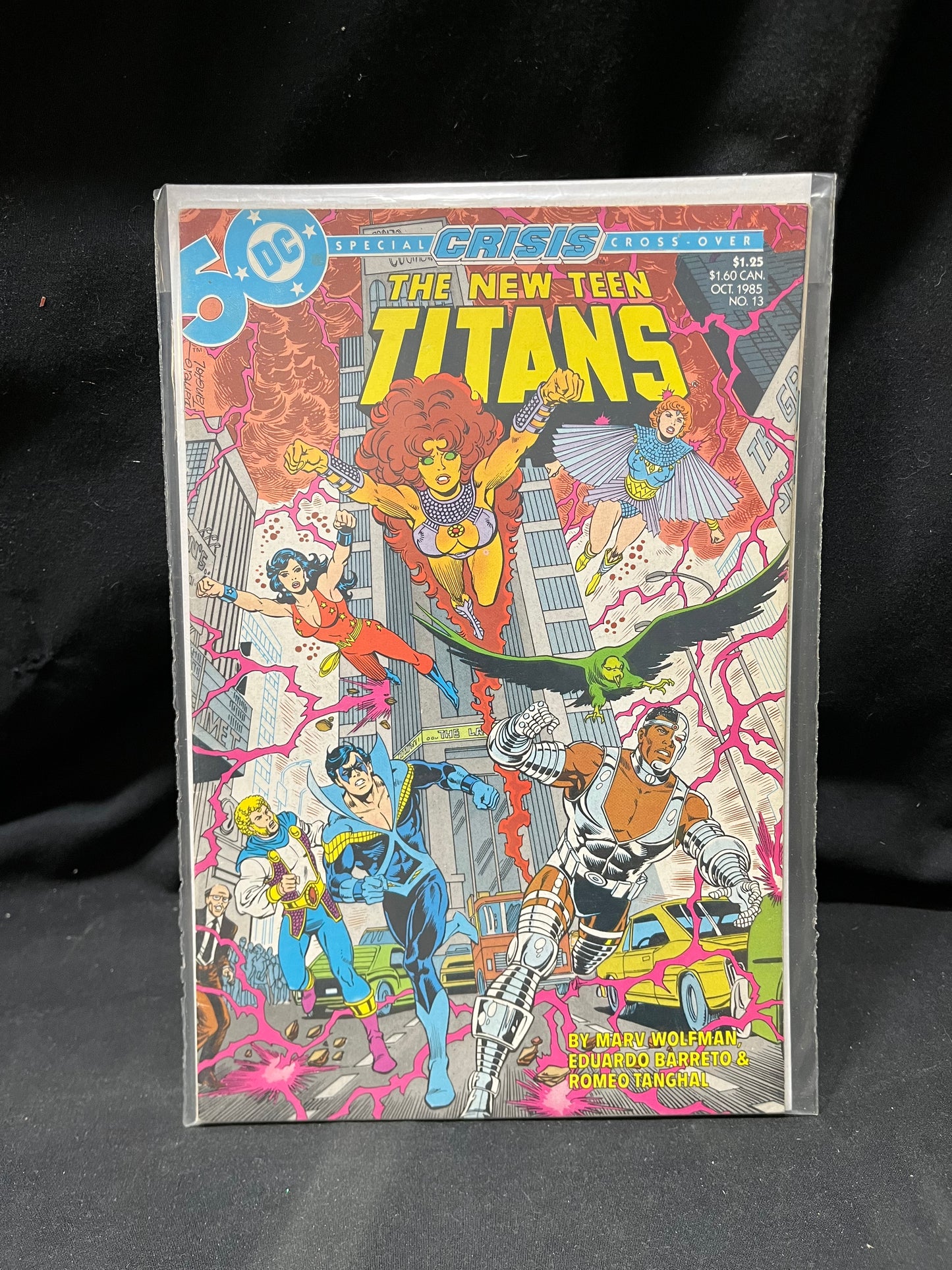 The New Teen Titans Comic Book - No. 13 Special Crisis Cross-Over