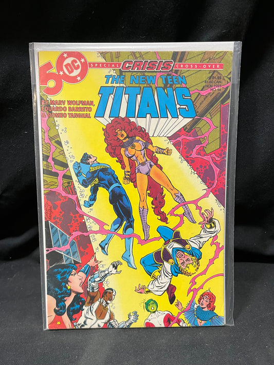 The New Teen Titans Comic Book - No. 14 Special Crisis Cross-Over