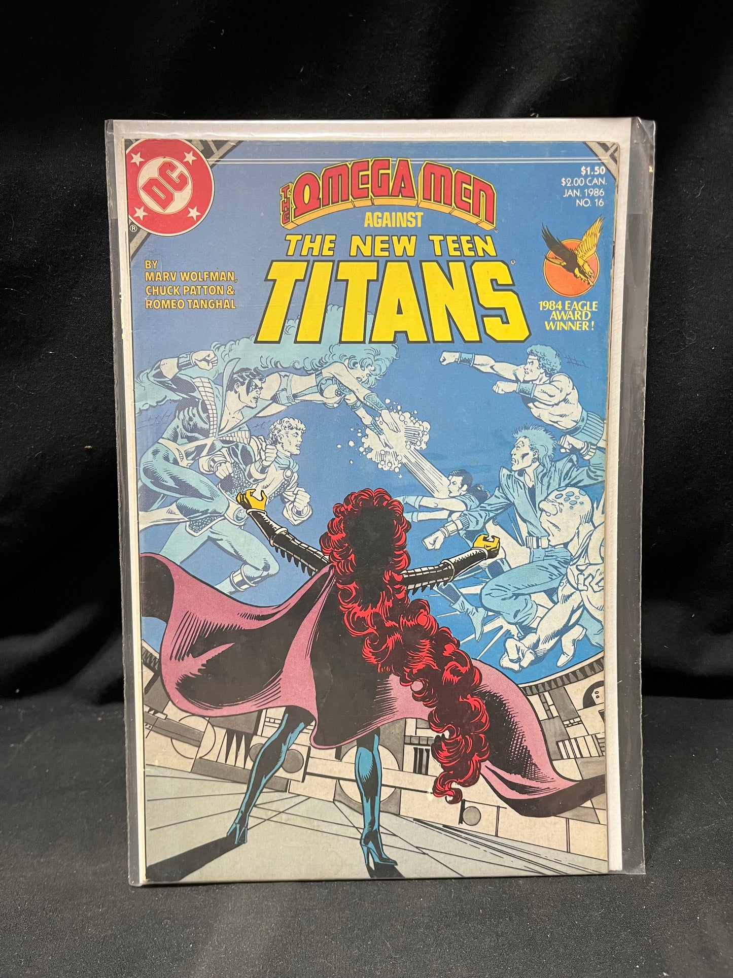The New Teen Titans Comic Book - No. 16 The Omega Men Against