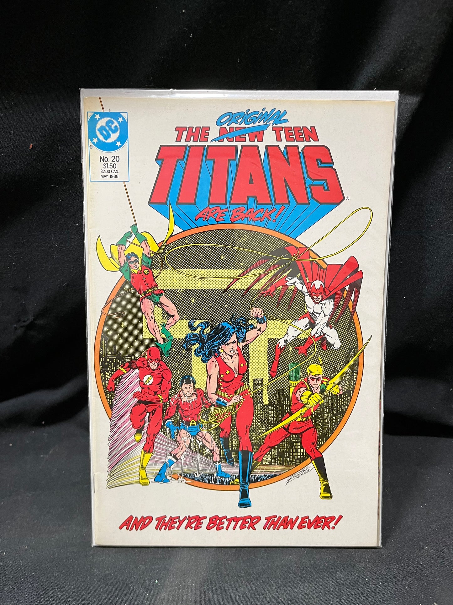 The New (Original) Teen Titans Are Back! Comic Book No.20