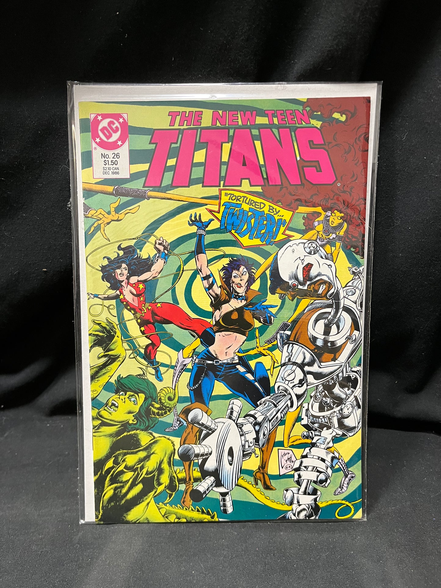 The New Teen Titans Comic Book No. 26 - Tortured By Twister!