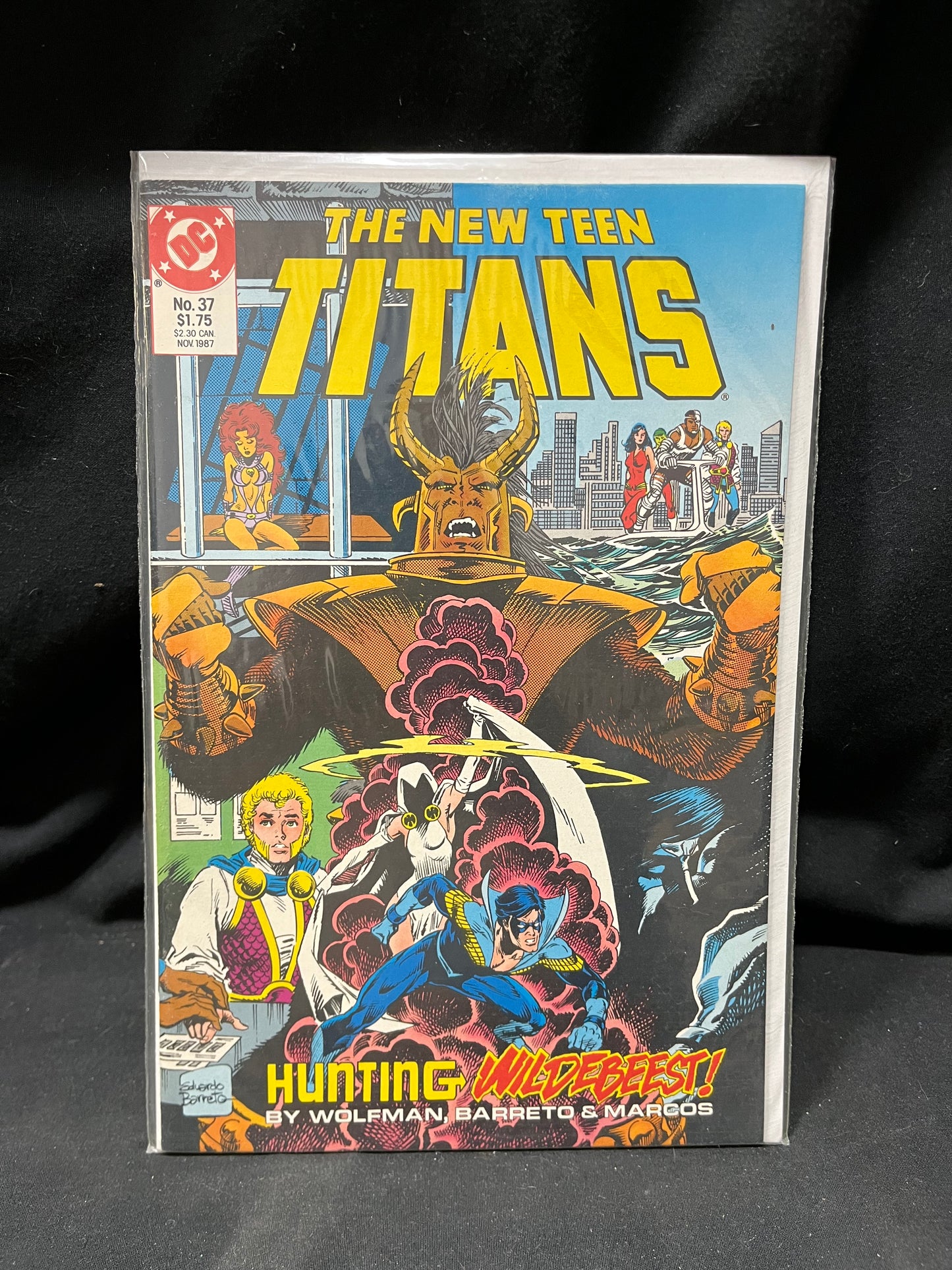 The New Teen Titans Comic Book No. 37 - Hunting WIldebeest!