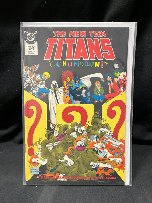 The New Teen TItans Comic Book No. 40 - Conundrum!