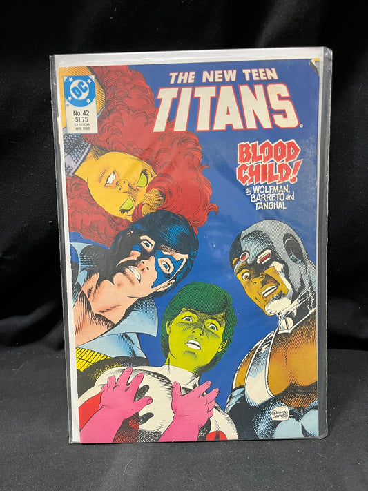 The New Teen Titans Comic Book No. 42 - Blood Child