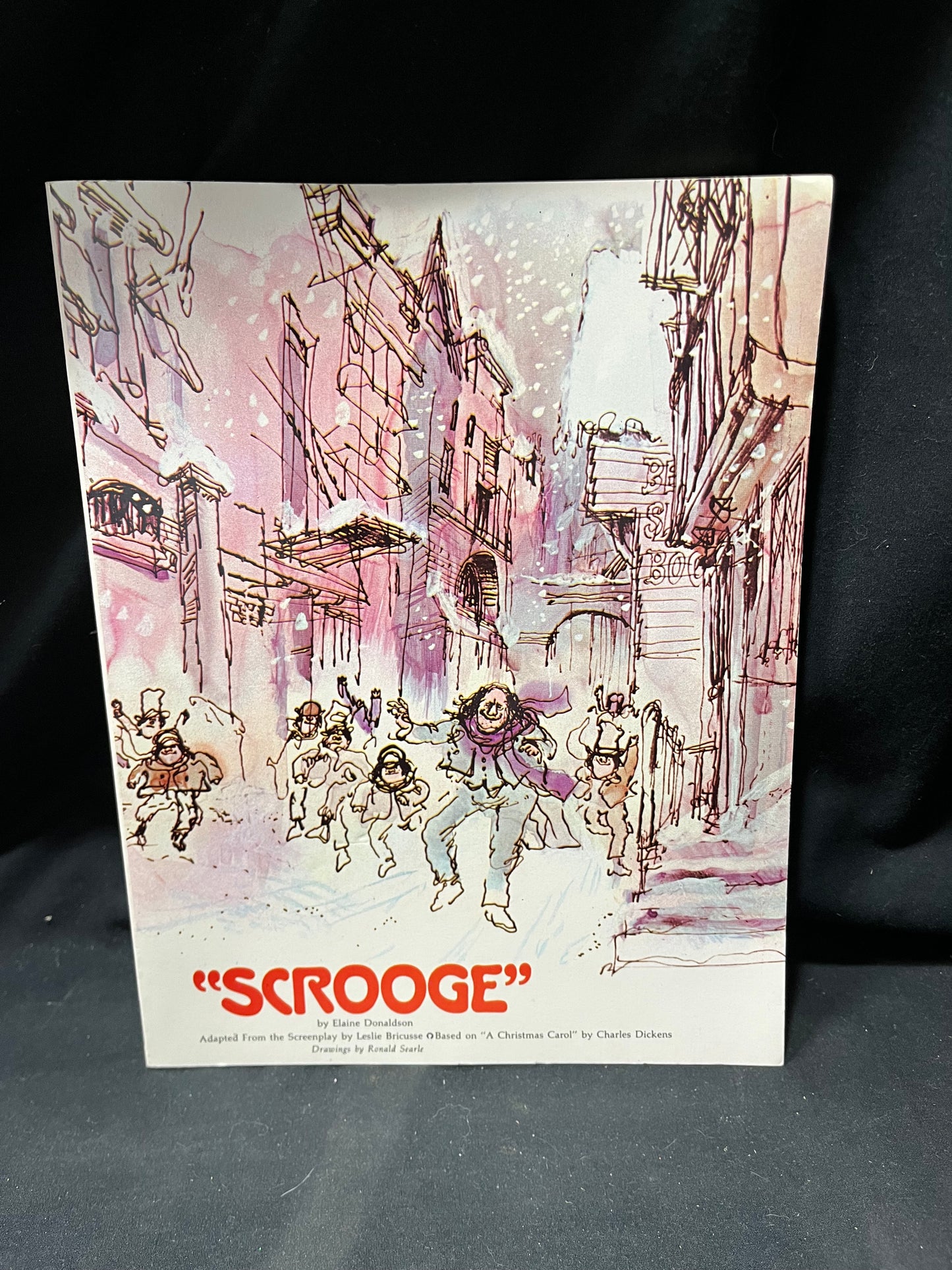 "Scrooge" by Elaine Donaldson Adapted From the Screenplay by Leslie Bricusse - Paperback