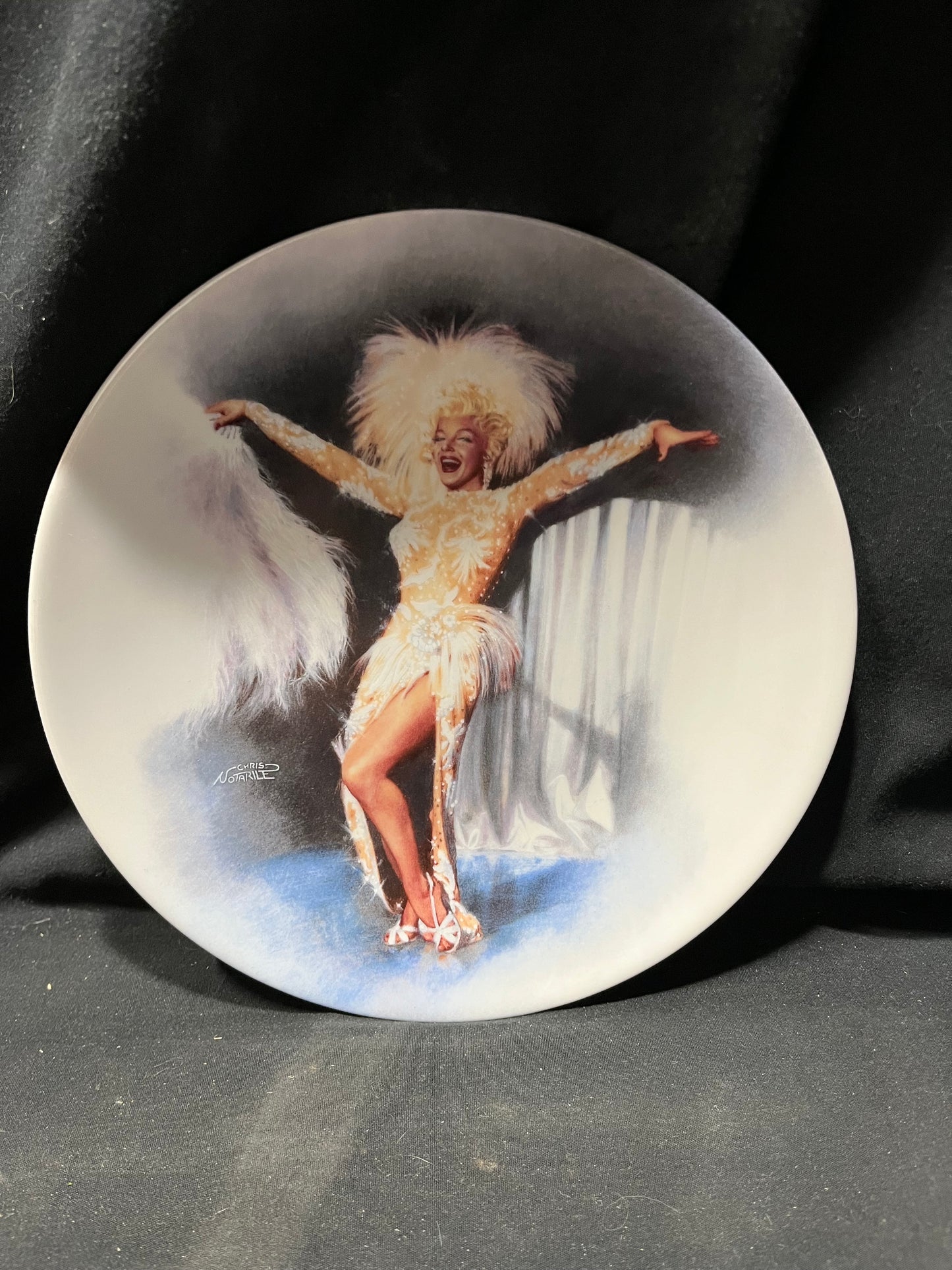 Marilyn Munroe 1992 Delphi Plate "There's No Business Likes Show Business" for Bradford Exchange