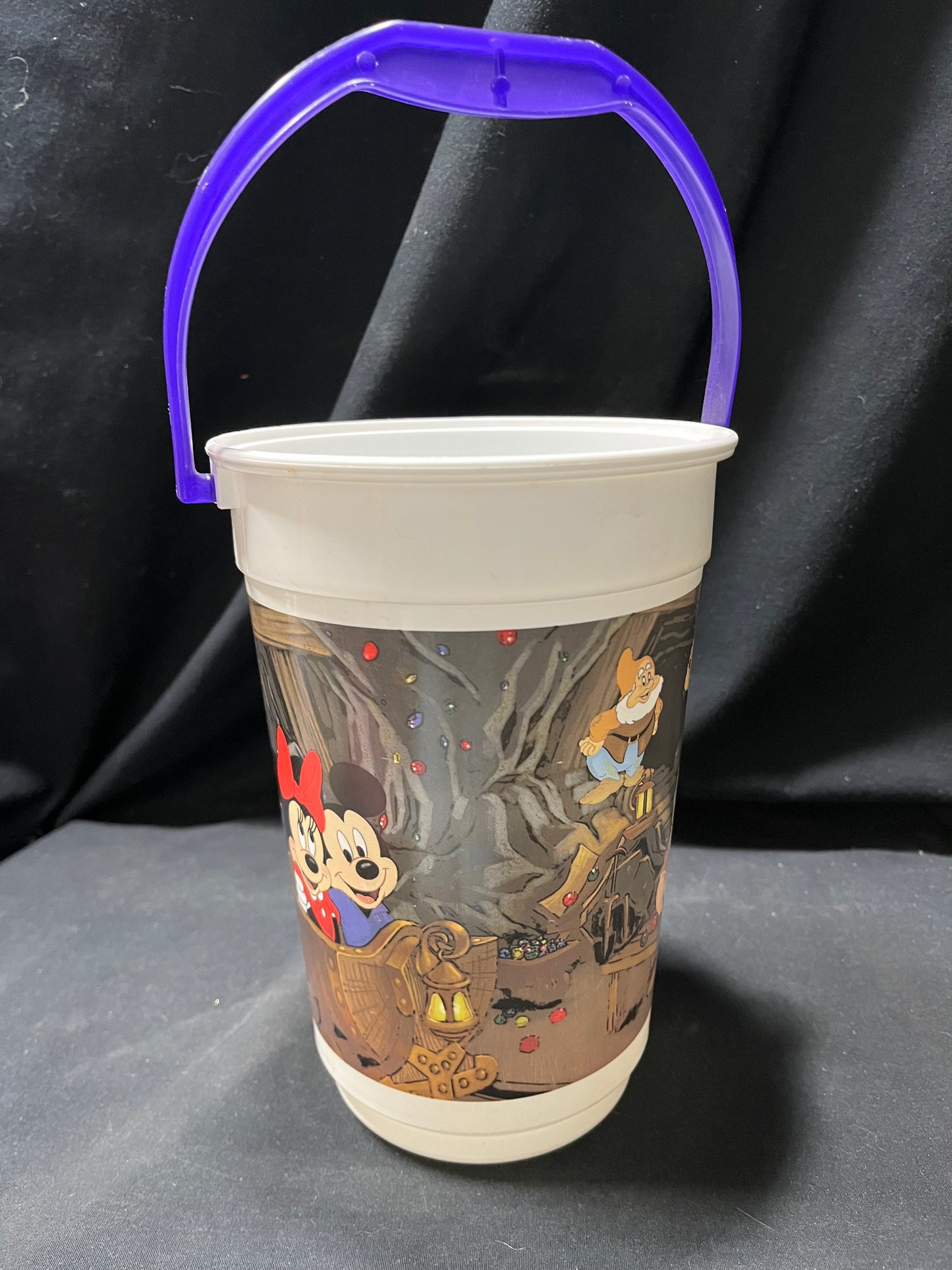 Disney Parks Popcorn Bucket Snow White Mine Cart - Missing Lid