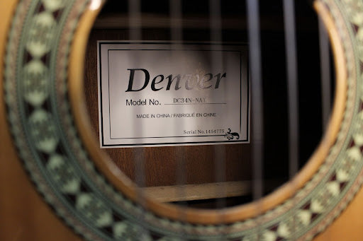 Denver Acoustic Guitar 08/E/479